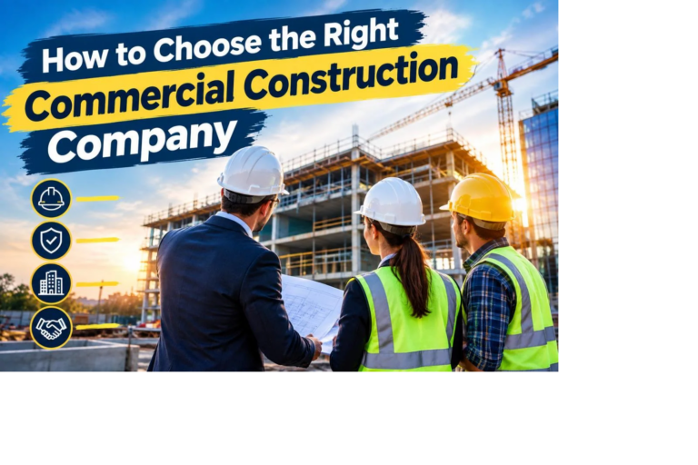 How to Choose the Right Commercial Construction Company